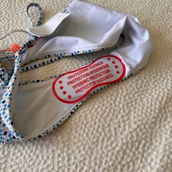 Mink Pink Swim Zephyr Tie Side Bikini Bottoms Size S - Picture 6 of 12